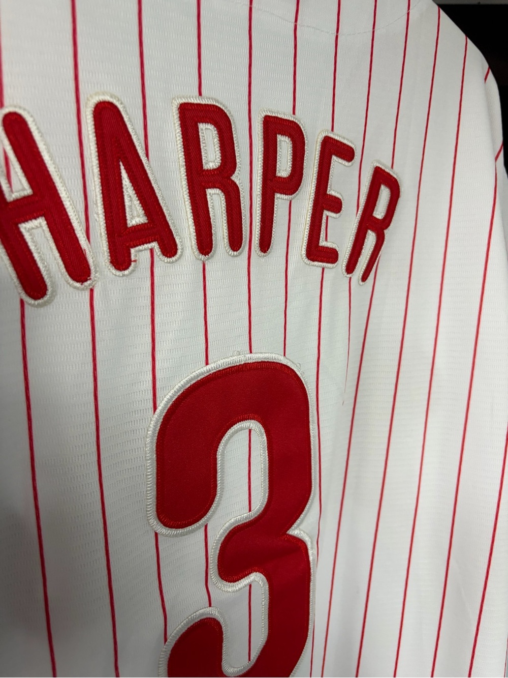 Philadelphia Phillies Bryce Harper nike MLB official home baseball jersey Small - Picture 8 of 12